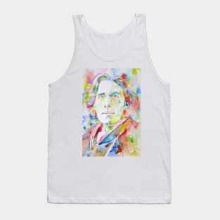 OSCAR WILDE watercolor portrait .6 Tank Top